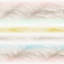 Tapis abstrait en polyester tissé à la machine Deondria en crème / bleu / rose-1401946077