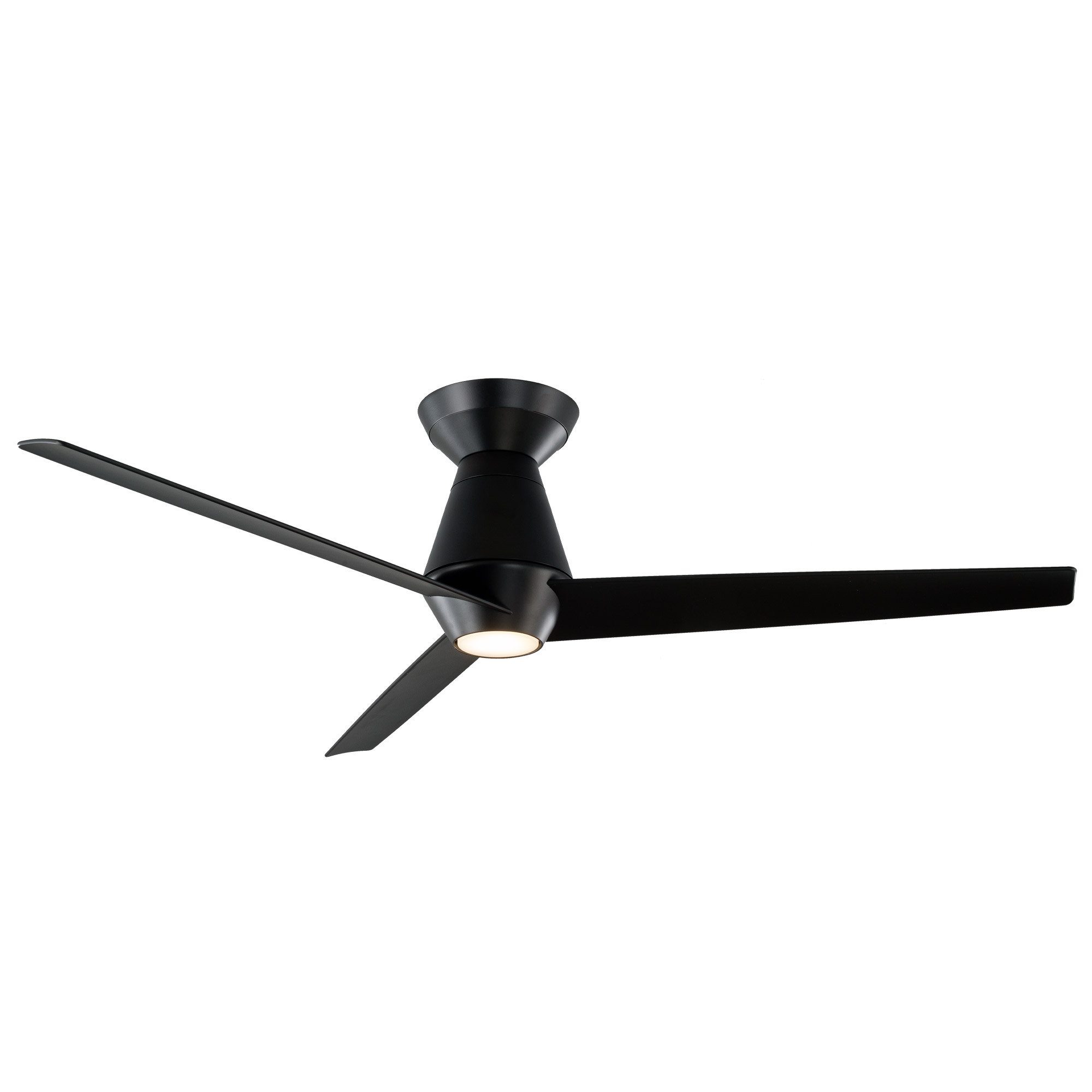 52" 3 - Blade Smart Propeller Ceiling Fan with Remote Control and Light Kit with Selectable Color Temperature Included, 3000K
