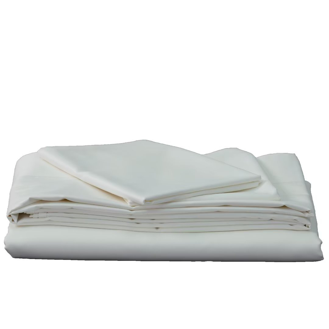 MeadowPark 100 Long Staple Cotton Sateen 400 Thread Count Sheet Set