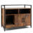 Edgware Large Litter Box Enclosure Cat Wooden Storage Cabinet With 2 Doors-1993372133