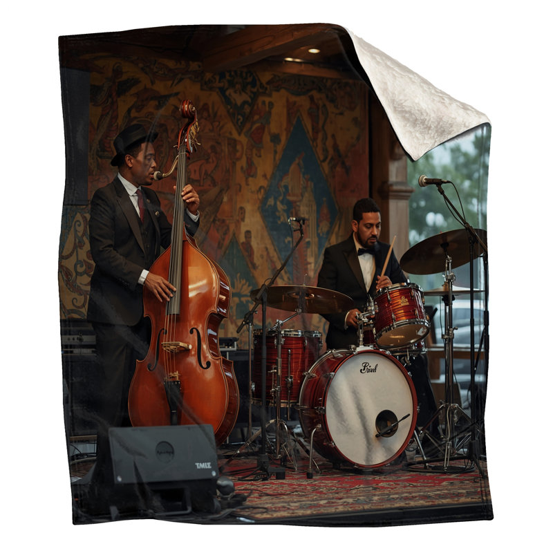 Couvertures de performance Jazz Band, L 50 po x H 60 po