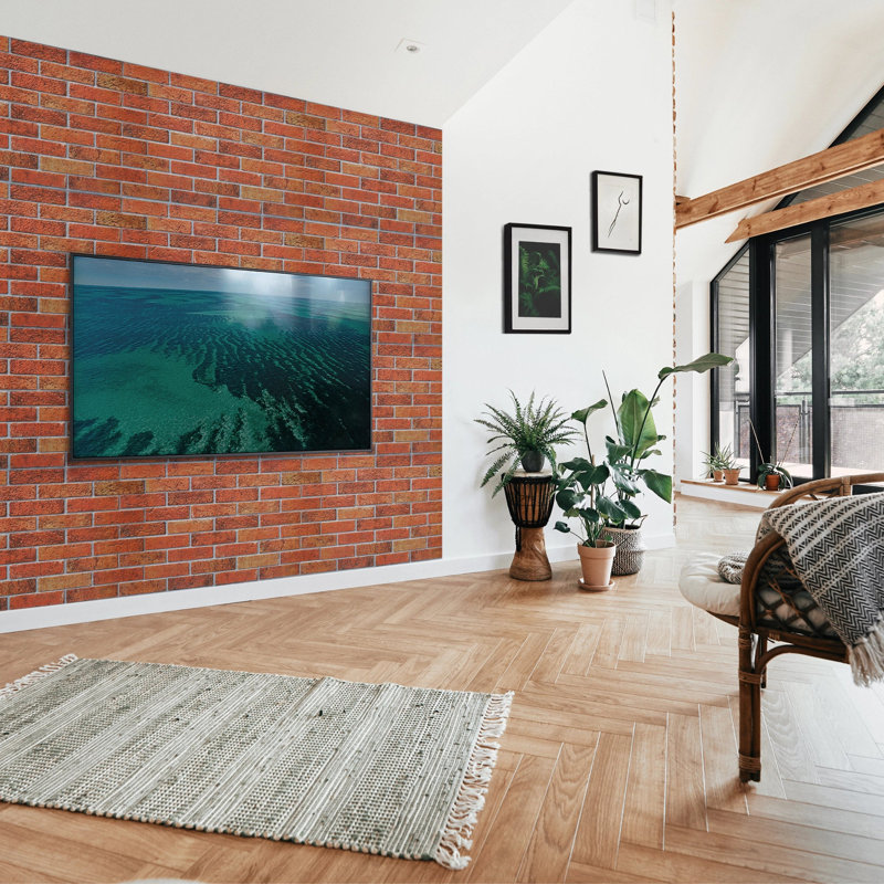 96 cm Wall Paneling, Red