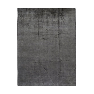 Tapis beige noué à la main de haute qualité