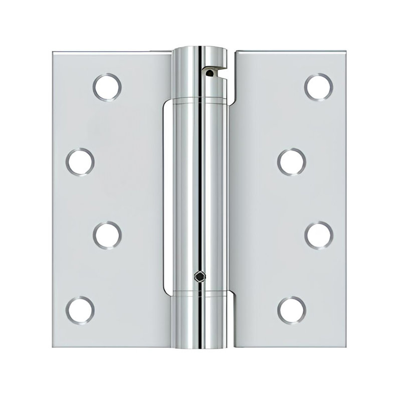 64'' x 64'' Steel Surface Mount Hinge, Polished Chrome