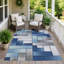 Tapis géométrique intérieur / extérieur lavable à la machine Chantille ACN2709-1725553345-1725553354