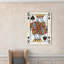 King Of Spades by Sandro Ferrari - Wrapped Canvas Print-2115269327