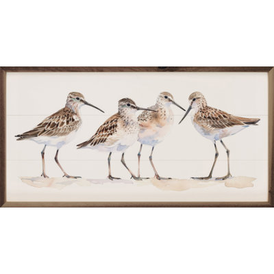 Sandpipers I By Petals Prints Design