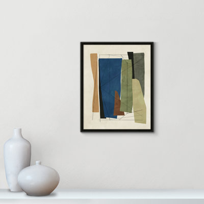 Beckton Sync I - reproduction de cadre flottant sur toile