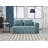 Chenille Loveseat Sofa-1902263717