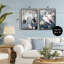 Ensemble de 2 cadres flottants Shore Line Magic Birds, design par Steve Hunziker-1517236749-1517236736