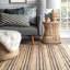  Tapis rayé en jute Natural Sycamore-374225385