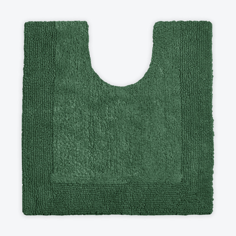 Fredrico Reversible Pedestal Mat, Dark Green