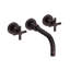 East Linear Wall Mount Bathroom Faucet-379859261