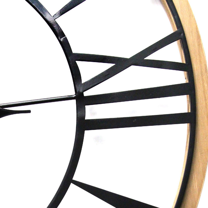 Nergis Wood Wall Clock