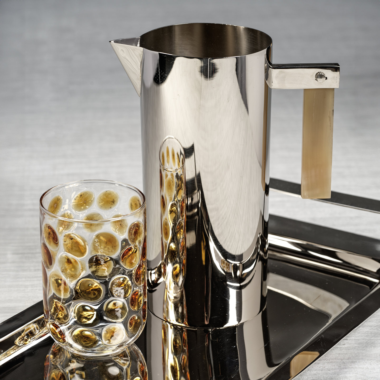 Drinking Glass, Orange