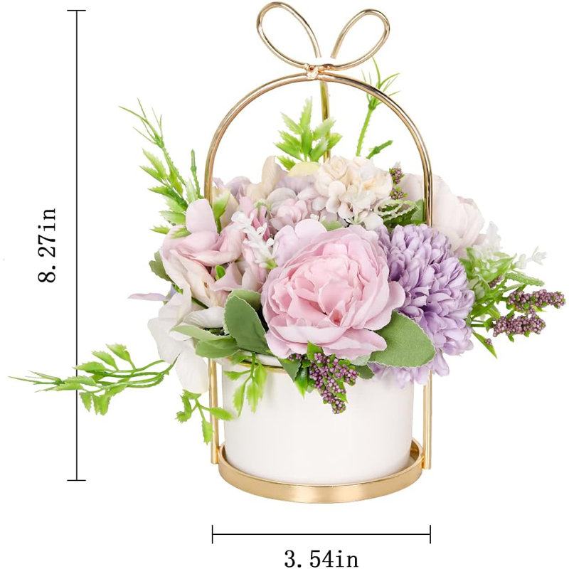 Arrangement in Vase, Purple