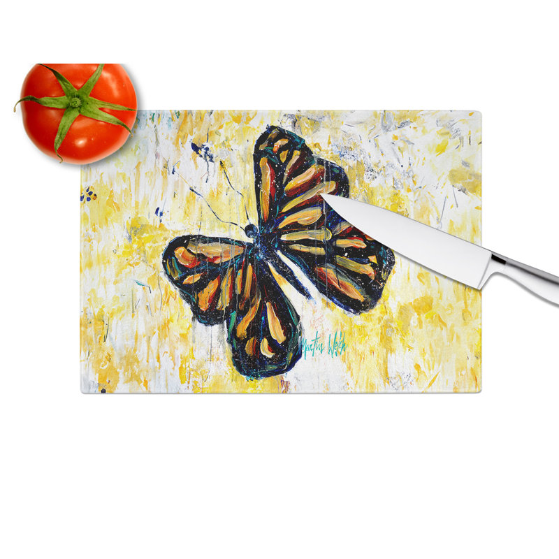 Planche à découper en verre Butterfly Breeze
