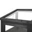 Banc de rempotage avec boîte de rangement mobile et tablettes réglables-674545316