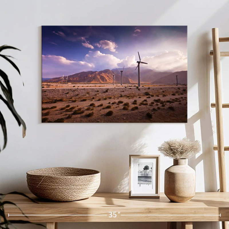 Lilie Palm Springs Windmills, H 16 po x l 24 po