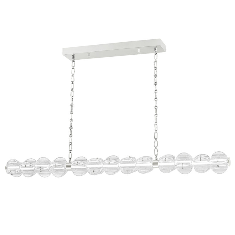 Lindley LED Island Light, Polished Nickel