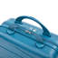 14 "/ 20" / 24 "/ 28" 4 pièces / ensemble dans un bagage à roulettes en PP, une valise de transport, une tringle en fer, une serrure à mot de passe à combinaison, un étui à cosmétiques de 14 po (bleu)