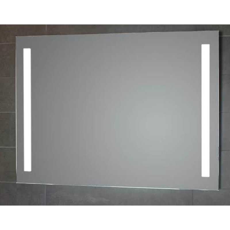 T5 Flat Lighted Wall Mirror, 31.5" H x 47.2" W