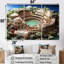 Grand Slam Arena A Tennis Stadium - Stades, ensemble d'art mural sur toile-159851623-159851620