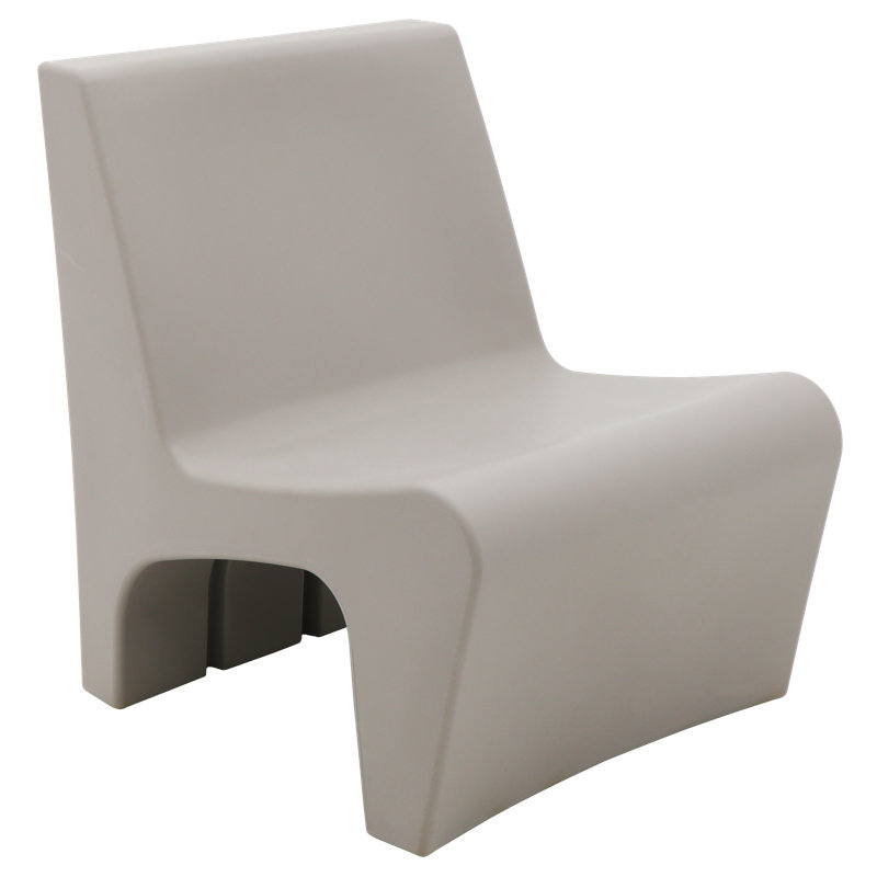 Tramontina Berta 5 Pcs. Polyethylene Lounge Set, Burgundy, Grey