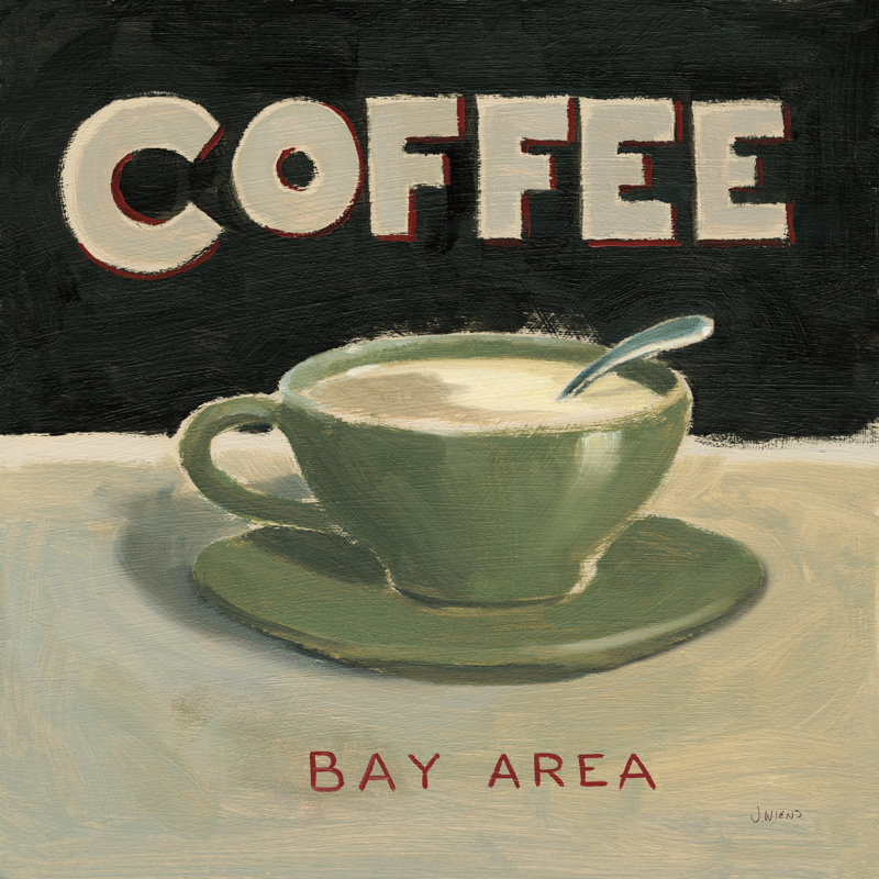 Coffee Spot III, H 20 po x l 20 po, Non, Cadre flottant noir