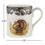 Spode Woodland Turkey Mug 16 Oz Turkey