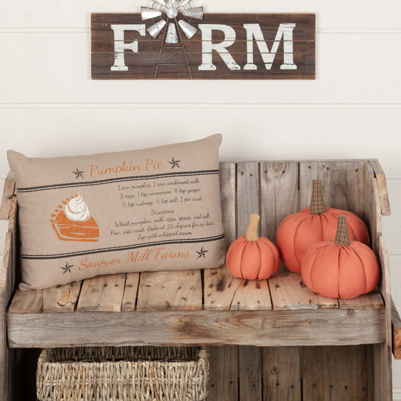 Coussin en coton Harvest Festival