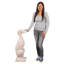 Statue pour chien whippet sentinelle italienne