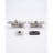 Axis Pivot System Concealed Mechanical Self-Closing Door Hinge Kit