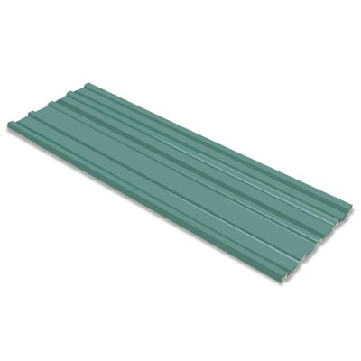 Chet 12x Roof Panels Galvanized Steel Hardware Roofing Sheets Multi Colours