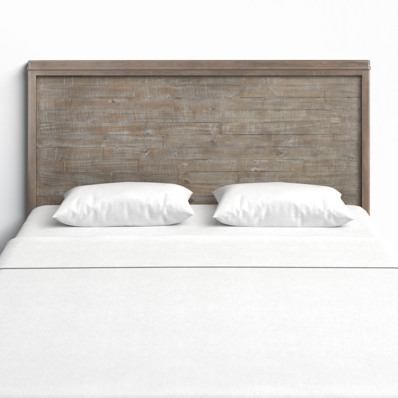 Mauve Solid Wood Headboard, King