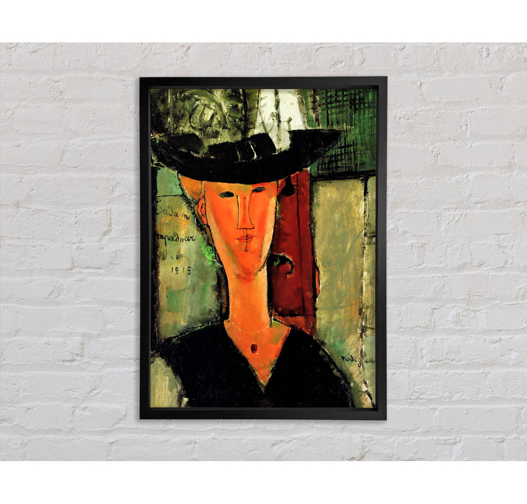 Modigliani Madame Pompadour - Druck