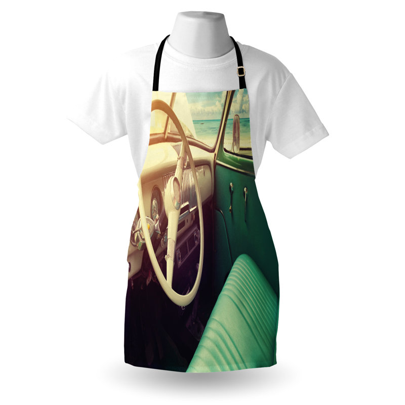 No Pattern Bib Apron