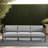 Cleven Aluminum And Rope Outdoor Sofa-106423143