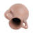 Kenith Handmade Terracotta Decorative Vase with Handle – Artisan Pottery Accent Vessel with Rustic Charm-117574210