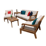 Sack Outdoor 5 - Piece Teak Conversation Set