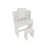 One drawer dresser table