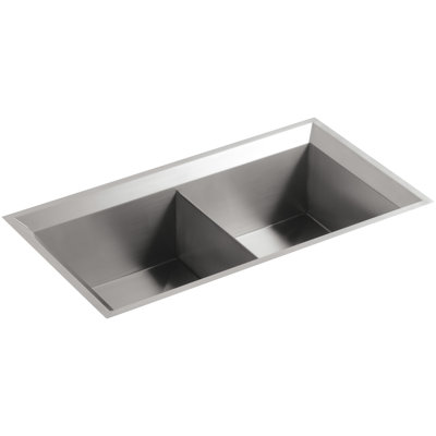 Poise 33" L x 18" W x 9.5" Under-Mount Bowl Kitchen Sink