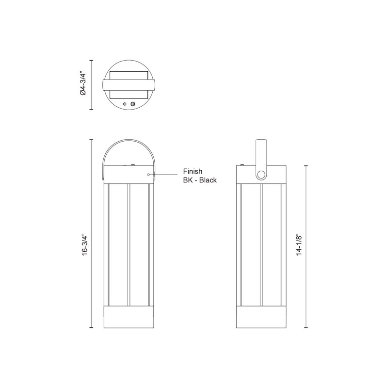 Suara LED Outdoor Table Lamp