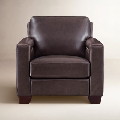 Tryston Genuine Leather Armchair