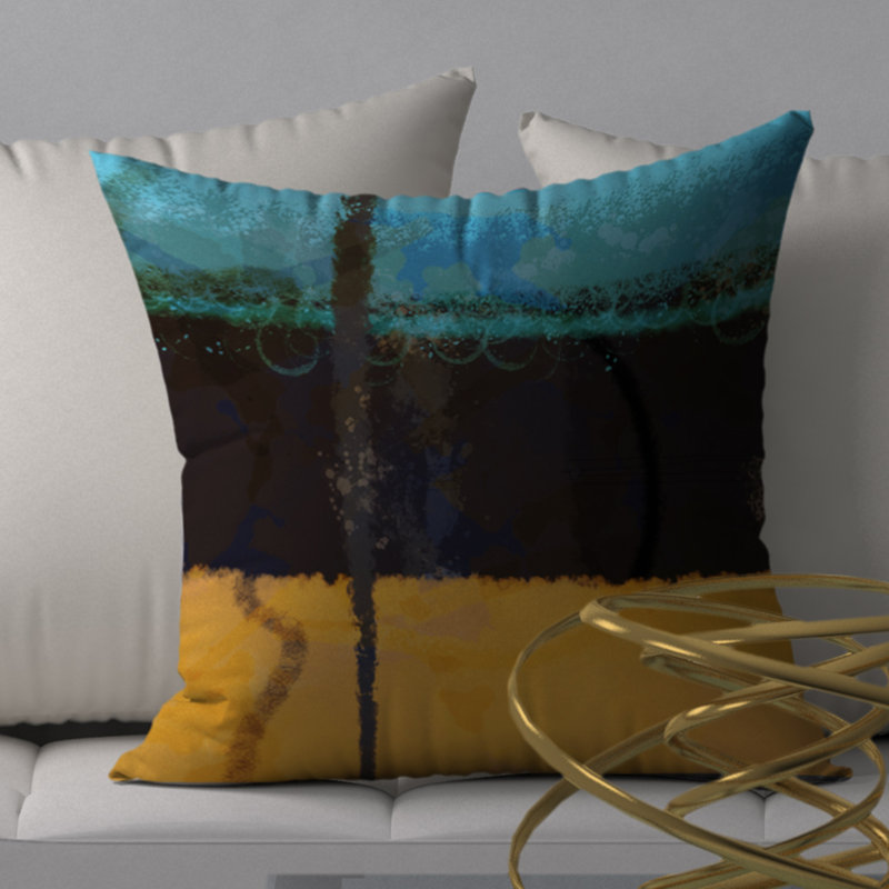 Housse de coussin décorative carrée sure Diamond, 20 po x 20 po