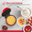 Gaufrier personnel Holstein Housewares de 4 pouces-73379287