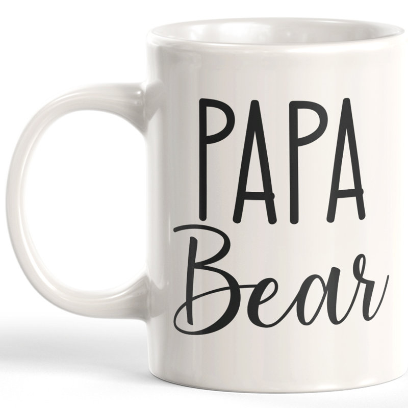 Tasse à café, 11 oz, Céramique, Papa Bear