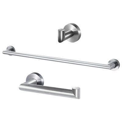 Turin 3 - Piece Bathroom Hardware Set