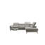 Manhattan Genuine Leather Reclining Corner Sofa-160934089-160934100