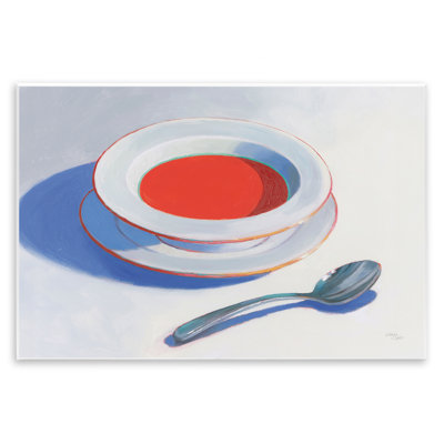 Soup Du Jour Meal Wall Plaque Art by Wellington Studio